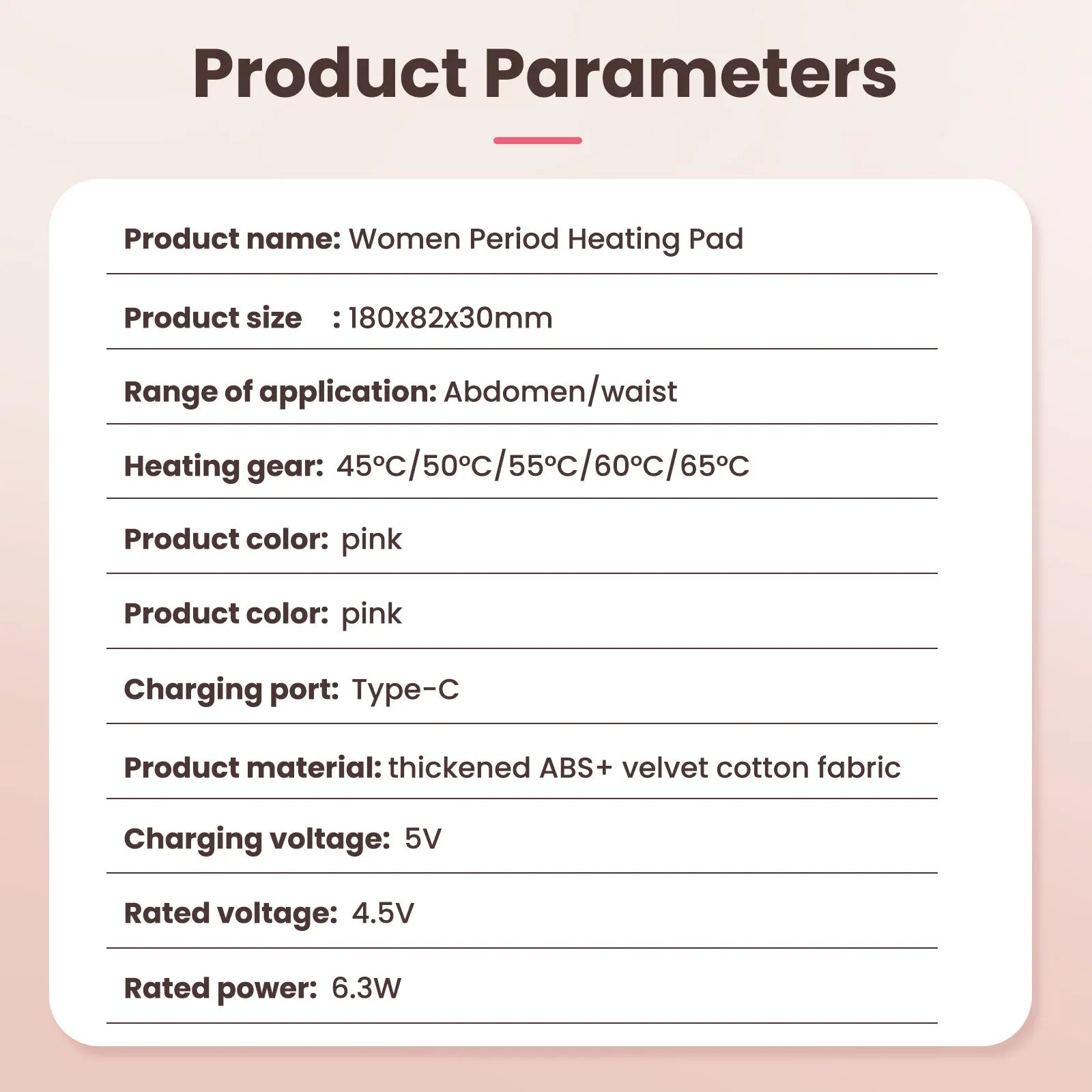 Elunaly™ Heat & Massage Pad