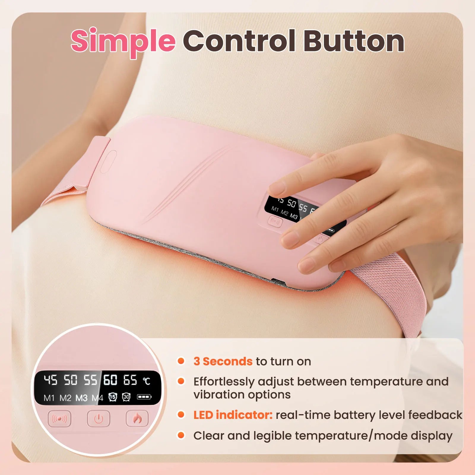 Elunaly™ Heat & Massage Pad